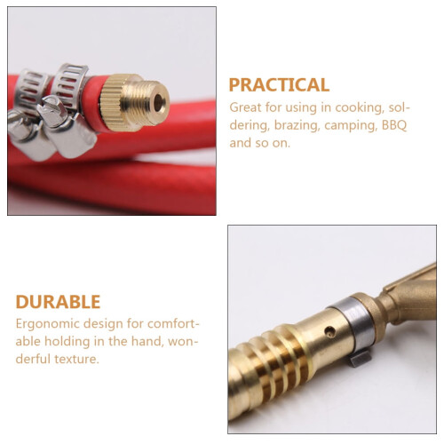 1Set Professional Propane Torch with Replaceable Gas Welding Accessory for Home Use 1
