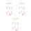 3Pièces Cloche Vent Mobile Bébé Suspendu Assorti Décoration 3