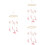 3Pièces Cloche Vent Mobile Bébé Suspendu Assorti Décoration 5