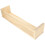 Wooden Floating Shelf for Wall Mount Spice Jar Storage Beige Multi-functional Large Capacity 7
