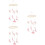 3Pièces Cloche Vent Mobile Bébé Suspendu Assorti Décoration 6