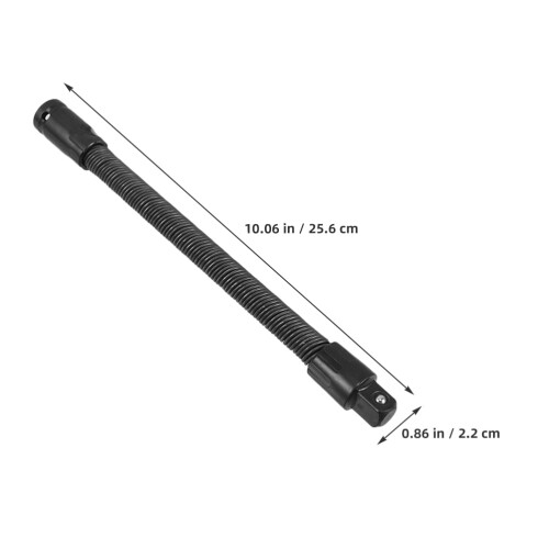 3PCS Flexible Socket Extender Set – Universal Metal Shaft, Compatible with Standard Ratchets 1