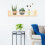 Wooden Floating Shelf for Wall Mount Spice Jar Storage Beige Multi-functional Large Capacity 8