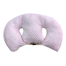 Ergonomic Baby Feeding Pillow – Compatible with Breast & Bottle Feeding, Portable, Silk/Satin Pillowcase for Hair & Skin, Travel-Friendly