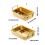 Stainless Steel Rectangle Oven Tray for Casserole Pizza 6