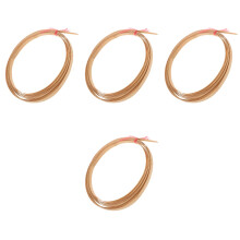 8 Stuks Bamboe Vlechtstrip Beige Voor Handwerk En Meubels DIY Gebruik