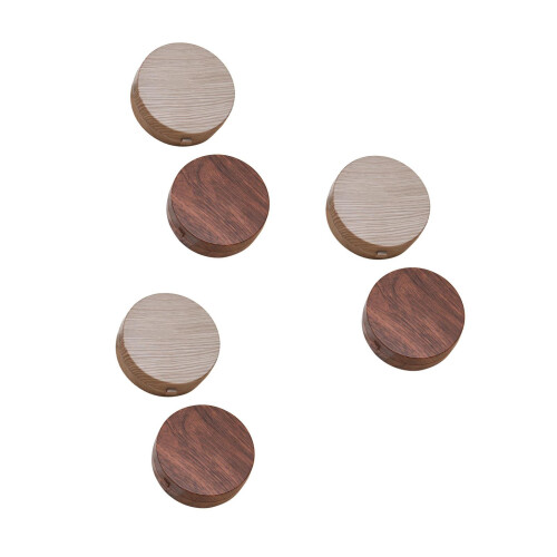 3Sets Compact Lens Storage Kit Koffie Met Spiegel En Accessoires