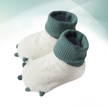 1 Pair Baby Accessories for Newborn Velvet Warm Cute for Infant Everyday Wear White
