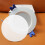 Ceiling Light Covers Downlight Diffuser Sheet White PC 6Pcs for Uniform Light Distribution 4