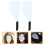8St Haarverf Scherm Plastic Haarstyling Veiligheid 11