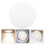 Ceiling Light Covers Downlight Diffuser Sheet White PC 6Pcs for Uniform Light Distribution 6