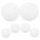 Ceiling Light Covers Downlight Diffuser Sheet White PC 6Pcs for Uniform Light Distribution 7