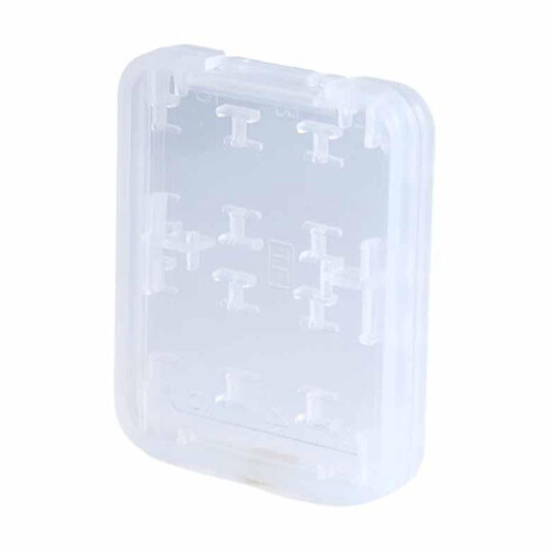 1 PC Protector Holder Micro Box For SD SDHC TF MS Memory Card Storage Case 2
