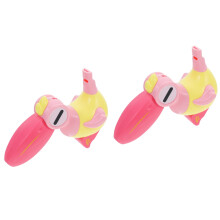 2St Draagbare Roze Vogelfluit ABS Waterfluitje Party Speelgoed Kids