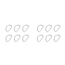 200St Multifunctionele D Ring Voor Hondenband En Leren Tassen