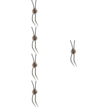 5St Bolo Tie Vintage Lichtbruin Modieuze Neksieraad