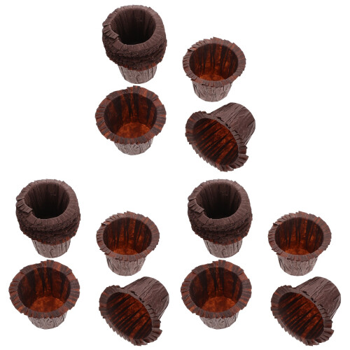 150Pièces Caissettes Cupcake Papier Café Design Simple Pratique