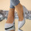 Evening Dress Elegant Pointed Toe with Sequins 6