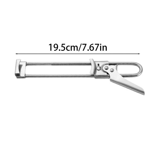 Manual Can Opener Ergonomic Compact 1 Piece 2