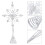 Iron Star Tree Topper Classic Christmas Decoration 1 Piece 7