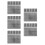30St Wit Plastic Canvas Mesh Voor Handwerk En Kruissteek 5