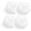 12Pièces Casquettes Blanches Protectrices Pour Atelier Et Service 10