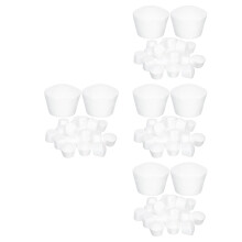 80St Lichte Witte Foams Cupcake Modellen Voor Thuis Taart Versiering