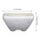(02) White Crackle Glaze Ceramic Planter for Succulents 2