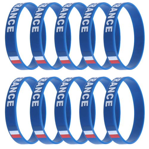 20Pièces Bracelet En Silicone Durable 1