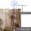 Brown Barn Door Curtain Valances 54x18 in 2 Panel Rod 5