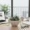 (02) White Crackle Glaze Ceramic Planter for Succulents 3