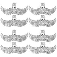 8St Witte Schoenclips Met En Pumps