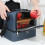 (Navy Blue) Insulated Lunch Bag with Adjustable Strap 7