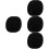 4Paires Patchs Coudes Doux Velours Pour Accessoires Couture DIY 6