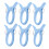 large clothespin Clips Plastic Windproof Household Users for Drying Clothes 6pcs 5