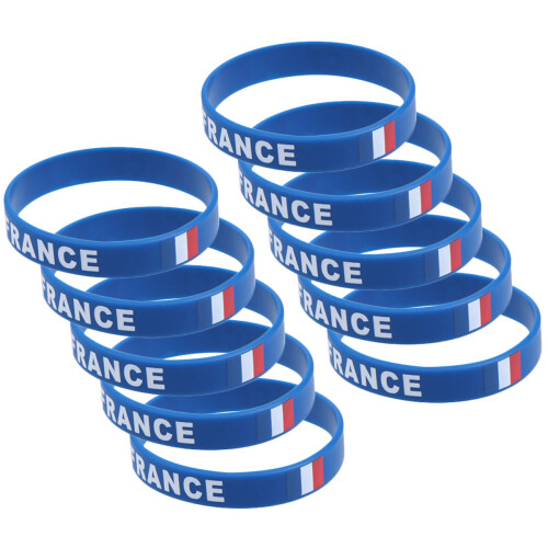 20Pièces Bracelet En Silicone Durable 2