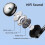Wired Earbuds with Mic Noise-Cancelling HiFi Stereo 3.5mm 6