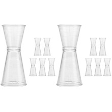 12St Transparante Dubbele Jigger Maatbeker Voor Bar Cocktail