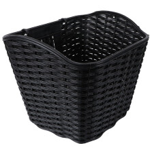 Rattan Bike Basket Bicycles Cane Water-resistant Miss