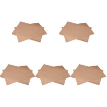 500St Bakingpapier Khaki Hittebestendig Voor Cake En Brood