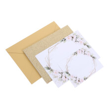 Pink Mushroom Baby Shower Invitations