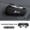 For Peugeot 3008 Auto Sun Visor Glasses Box Soft flocking lining Multi-Function Accessories Storag 6