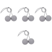 4Paires Fitness Eva Grises Cordless Pour À Sport