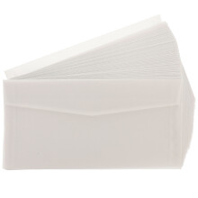 50St Elegante Witte Enveloppen Voor Brieven En Feestuitnodigingen