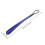 Blue Plastic Shoe Horn Tool Long Handle Ergonomic Design for Shoes Use 3