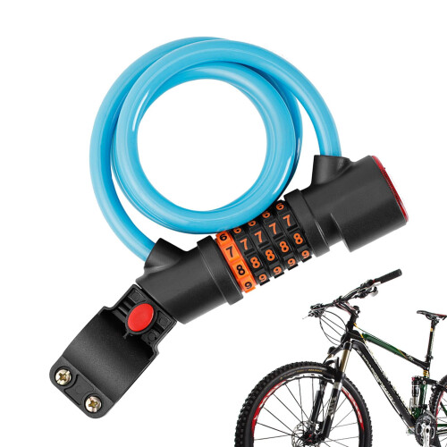Fietshaspelcombinatieslot, antidiefstal staalkabelslot 2