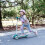 Kids 3-Wheel Scooter with Lean-to-Steer and Adjustable 6