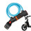 Fietshaspelcombinatieslot, antidiefstal staalkabelslot 4