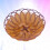 Wicker Storage Basket Round Khaki Polypropylene 5