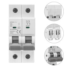 AC Mini Circuit Breaker 2-Pole 6A to 63A 6kA
